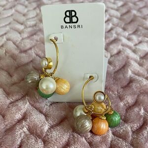 NWT Nordstrom Bansri Gold-Tone Earrings